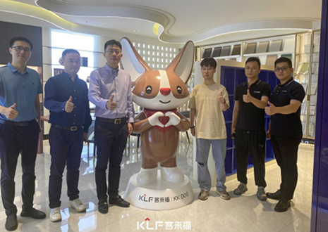 熱烈歡迎中國(guó)建博會(huì)領(lǐng)導(dǎo)一行蒞臨客來(lái)福智能科技股份有限公司參觀指導(dǎo)！