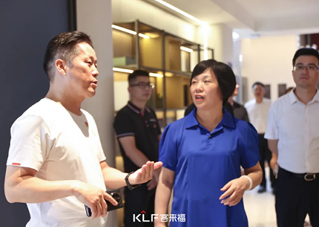 熱烈歡迎南昌市新建區(qū)政協(xié)領導一行蒞臨客來福參觀指導！